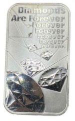 Коллекционный серебряный слиток "Джеймс Бонд" 31,1 г — изображение 2