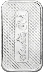 Коллекционный серебряный слиток "Золотоискатель" 31,1 г — изображение 2