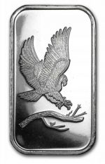 Коллекционный серебряный слиток "Орел" 31,1 г