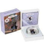 Колекційна срібна монета "Мультфільми - Повернення блудного папуги, Ворона" 31,1 г 2012 рік - Зображення 2