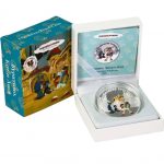 Коллекционная серебряная монета "Мультфильмы - Буратино" 31,1 г 2012 год — изображение 2