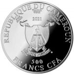 Коллекционная серебряная монета "Любовь в воздухе" 10 г 2021 год — изображение 3