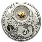 Колекційна срібна монета "Lucky Coins - Божа корівка" 14,14 г 2020 рік - Зображення 3