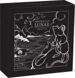 Колекційна срібна монета "Lunar  III - Рік Миші" 31,1 г 2020 рік - Зображення 4