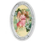 Коллекционная серебряная монета "Angel with Violin - Ангел" 10 г 2020 год