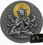 Колекційна срібна монета "Будда - Ваджрасаттва" 62,2 г 2020 рік - Зображення 3