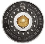 Колекційна срібна монета "Рік Щура - обертова мишка" 31,1 г 2020 рік - Зображення 4