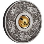 Колекційна срібна монета "Рік Щура - обертова мишка" 31,1 г 2020 рік - Зображення 3