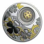 Колекційна срібна монета "Lucky Coins – Чотирилисник" 14,14 г 2020 рік