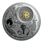 Колекційна срібна монета "Lucky Coins – Чотирилисник" 14,14 г 2020 рік - Зображення 2