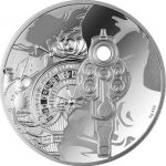 Колекційна срібна монета "Ян Флемінг – Джеймс Бонд" 31,1 г 2021 рік - Зображення 4