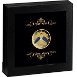 Коллекционная серебряная монета "Искусство Фаберже – Жук" 31,1 г 2021 год — изображение 2