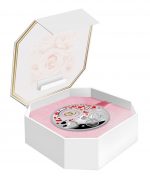 Коллекционная серебряная монета "Свадебные кольца" 28,28 г 2018 год — изображение 2