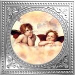 Колекційна срібна монета "Ангели Рафаеля" 17,5 г 2018 рік