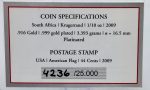 Колекційна золота монета "Крюгерранд" 3,11 г 2009 рік - Зображення 5