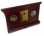 Коллекционный набор золотых монет-слитков "INVESTMENT COIN SET - Африканский крюгерранд" 2010 год