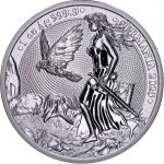 Колекційна срібна монета «Германія» серія Алегорія Germania 31,1 г 2023 рік