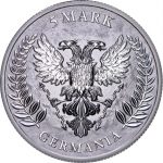 Колекційна срібна монета «Германія» серія Алегорія Germania 31,1 г 2023 рік - Зображення 2