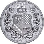 Коллекционная серебряная монета «Германия и Полония» серия Аллегория Germania - Polonia 31,1 г 2021 год — изображение 2