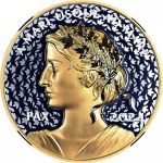 Коллекционная серебряная монета «Peace Dollar – Мирный Доллар» GILDED 31,1 г 2024 год