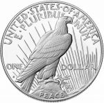 Коллекционная серебряная монета "PEACE DOLLAR - Мирный Доллар" PROOF 26,73 г 2024 год — изображение 3