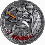 Колекційна срібна монета «Спартанський гопліт» 15,55 г 2021 рік