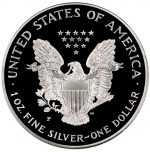 Коллекционная серебряная монета "Американский Орел Liberty PROOF" 31,1 г 1994 год — изображение 3