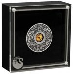 Коллекционная серебряная монета "Год Змеи - вращающаяся змея" 31,1 г 2025 год — изображение 2