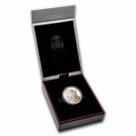 Коллекционная серебряная монета "Уна и Лев" 31,1 г 2024 год — изображение 2