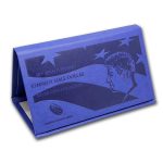 Коллекционный набор серебряных монет "50-летие пол доллара Кеннеди" 2014 год — изображение 4