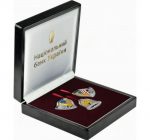 Коллекционный набор серебряных монет "Щедрик - колядка колоколов" 2023 год