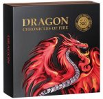 Коллекционная серебряная монета "Красный Дракон" 62,2 г 2024 год — изображение 4