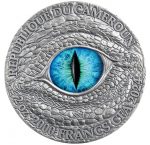 Колекційна срібна монета “Крижаний Дракон” 62,2 г 2024 рік - Зображення 2