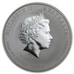 Колекційна срібна монета “Lunar IІ - Рік Щура” 15,5 г 2008 рік - Зображення 2