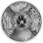 Колекційна срібна монета “Орел і Змія" 50 г 2023 рік - Зображення 3