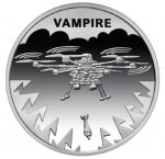 Коллекционная монета "Украинский хлопок. БПЛА "Vampire" #551 — изображение 2