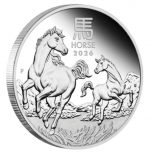 Колекційна срібна монета “Lunar III - Рік Коня” PROOF 15,55 г 2026 рік
