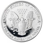 Коллекционная серебряная монета "Американский Орел Liberty PROOF" 31,1 г 2003 год — изображение 3