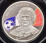 Коллекционный набор серебряных монет "Kings of Football - Короли Футбола" 2008 год — изображение 6