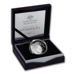 Колекційна срібна монета “YEAR OF THE RAT – Рік Щура” PROOF 31,1 г 2020 рік - Зображення 2