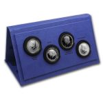 Коллекционный набор серебряных монет "50-летие пол доллара Кеннеди" 2014 год