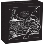 Колекційна срібна монета “Lunar IІІ – Рік Змії” Antiqued Finish 62,2 г 2025 рік - Зображення 4