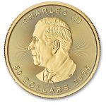 Коллекционная золотая монета "Канадский кленовый лист" 31,1 г — изображение 3