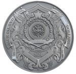 Колекційна срібна монета "Архістратиг Михаїл" 31,1 г 2024 рік - Зображення 2