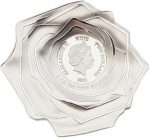 Коллекционная серебряная монета «Красная роза» 31,1 г 2021 год — изображение 2