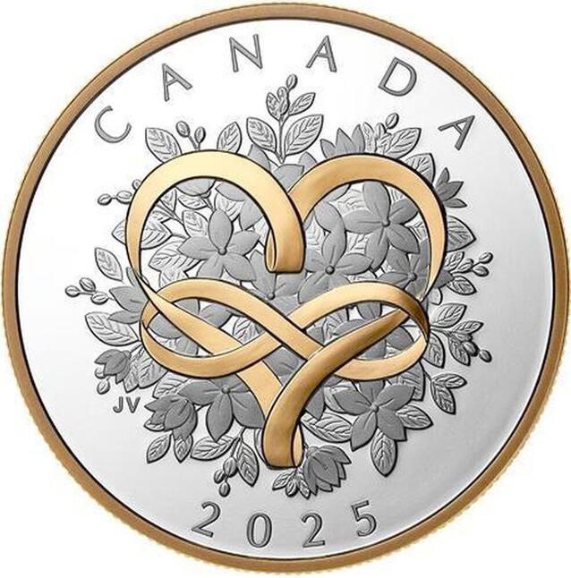 photo_2025-11-02_13-59-29 Коллекционная серебряная монета «Вечная Любовь» 31,1 г 2021 год — изображение 1
