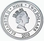 Коллекционная серебряная монета «Виктор Цой» 31,1 г 2010 год — изображение 3