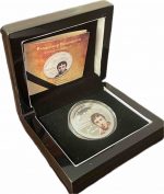 Колекційна срібна монета «Володимир Висоцький» 31,1 г 2010 рік - Зображення 2