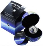 Коллекционная серебряная монета «Спутник» 31,1 г 2007 год — изображение 2