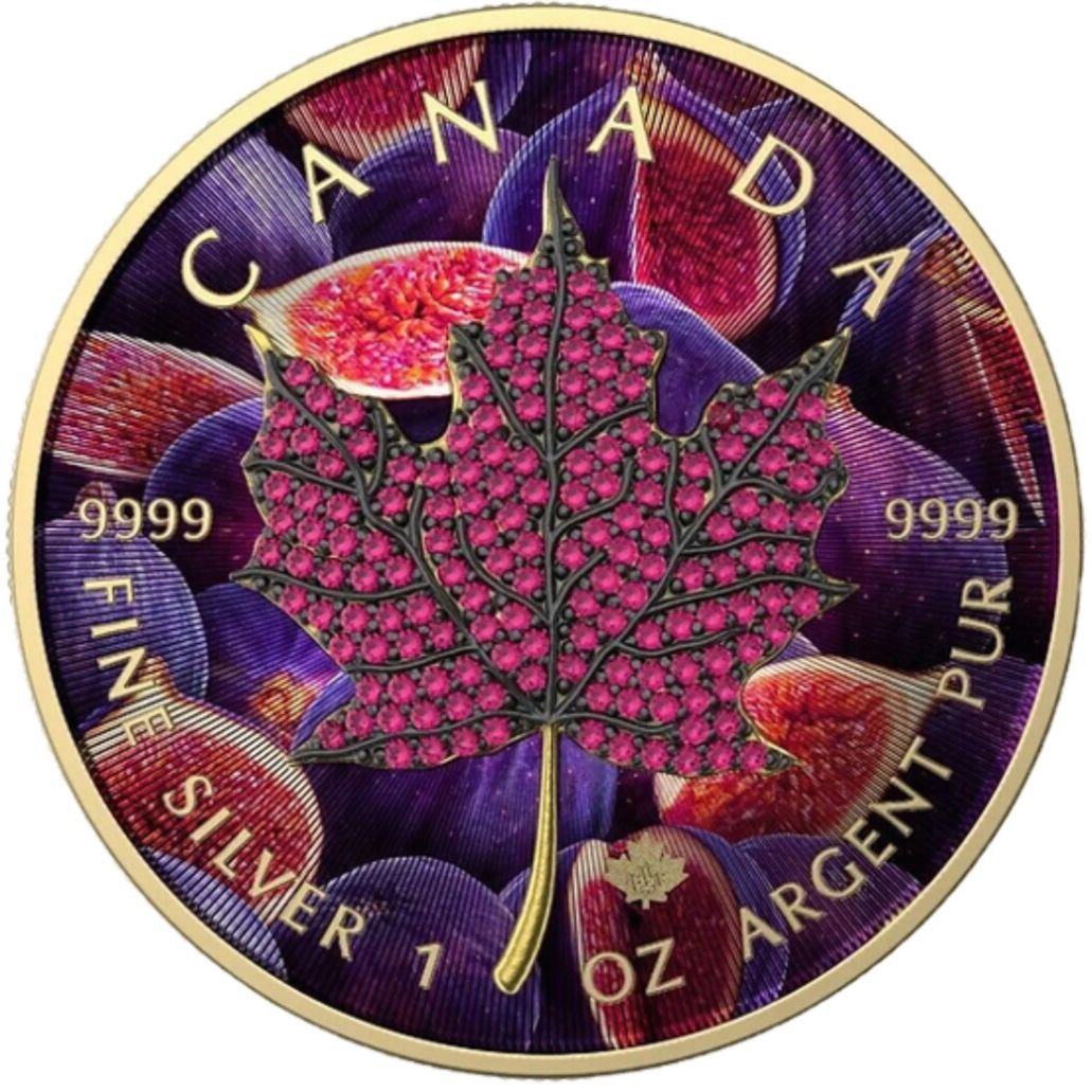 photo_2025-11-02_17-22-13 Колекційна срібна монета «Кленовий Лист - Серпень» 31,1 г 2022 рік - Зображення 1